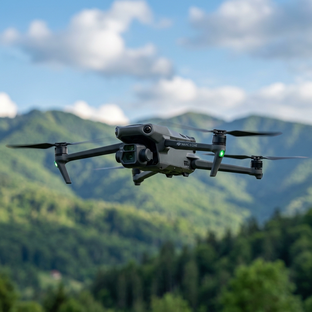 Skyframe Works drone in flight